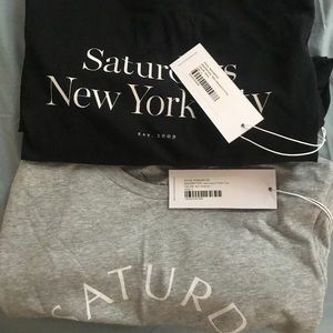 Lot of 2 NWT Saturday’s NYC 👕